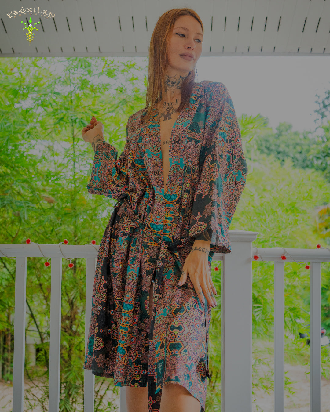 Classic Kimono Long / Cotton Vicose Blend - ATLANTHEON